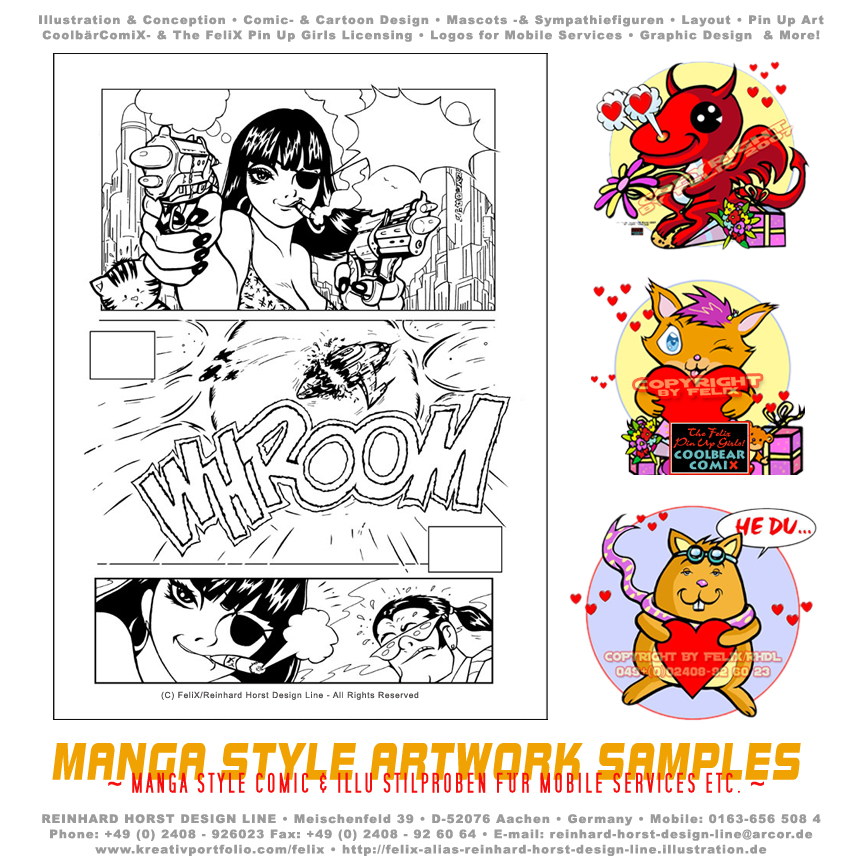Manga Style Samples
