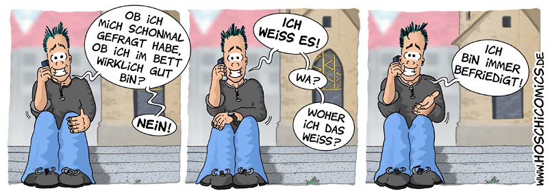 Hoschi-Comic #118: 'Egoist'