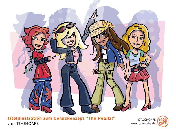 The Pearlz! Jugendcomic
