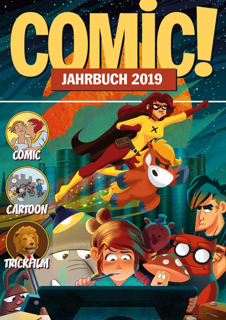 Cover COMIC! Jahrbuch 2019 Oli