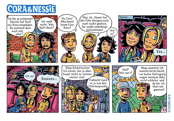 Comic: Cora und Nessie, Ehapa