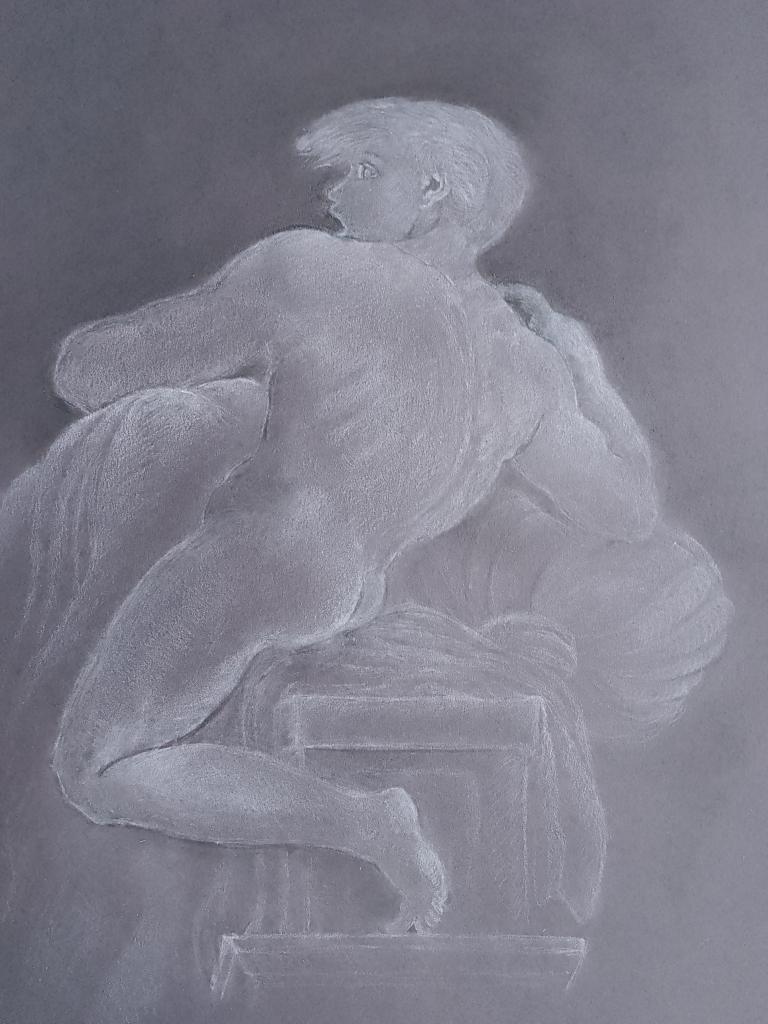 Einer der Jungs von Michelangelos Sixtinischer Kapelle (April 2022)